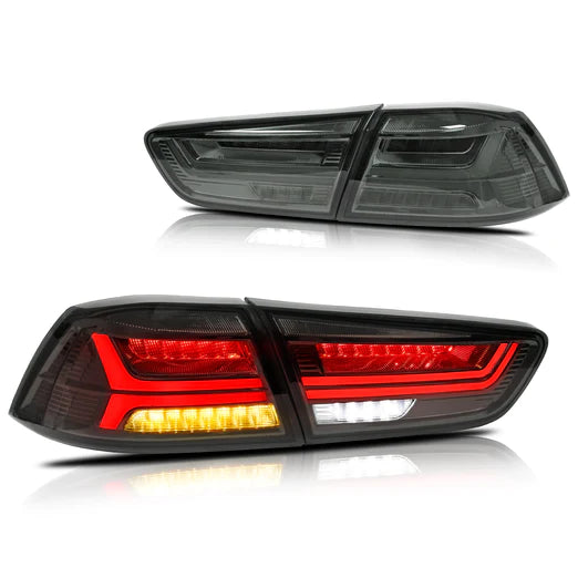 VLAND LED Tail Lights For Mitsubishi Lancer EVO X 2008-2018 With Sequential Indicators