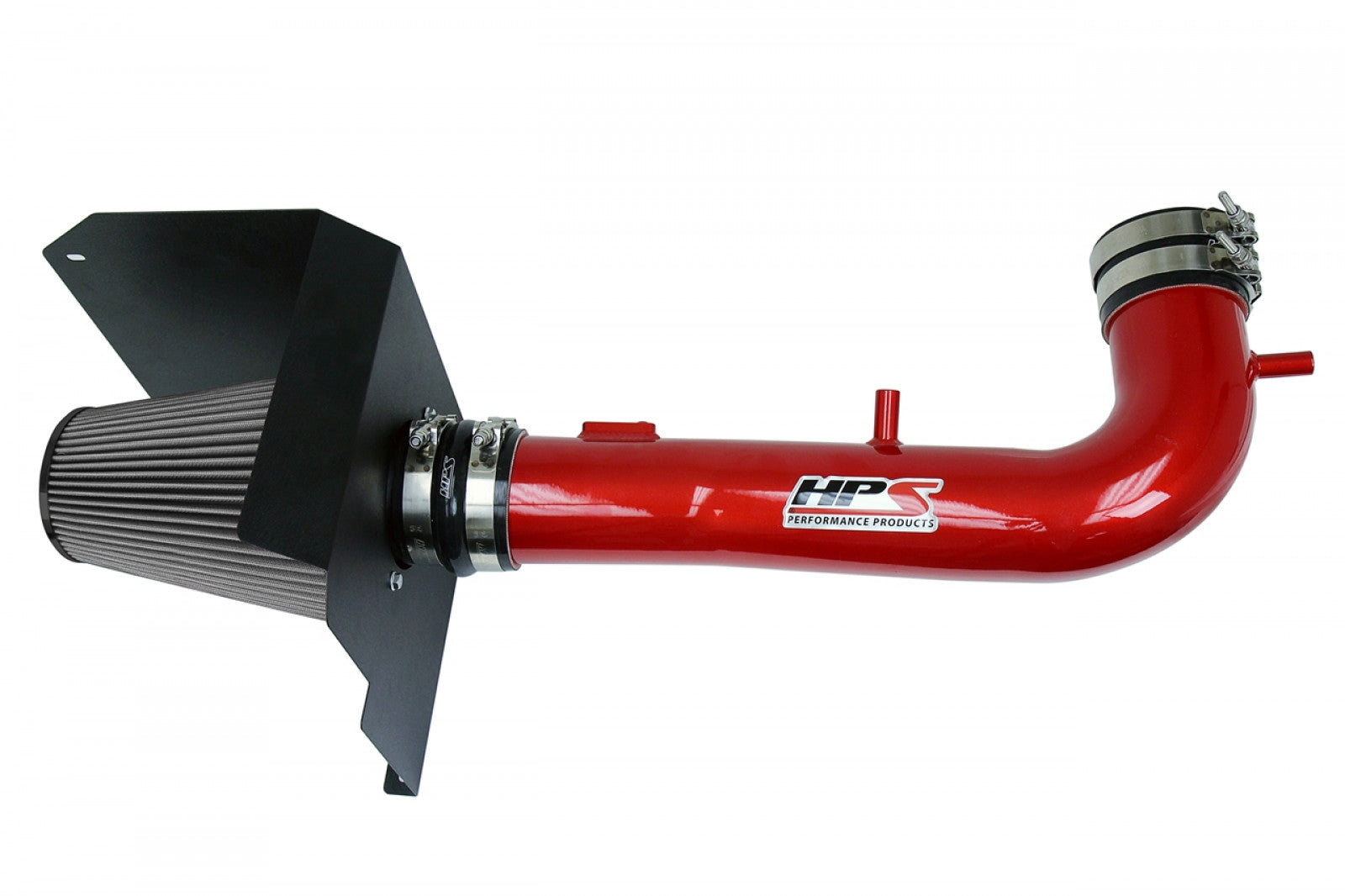 HPS Red Cold Air Intake Kit Heat Shield Cool Ram 827-603R-1 – Bad ...