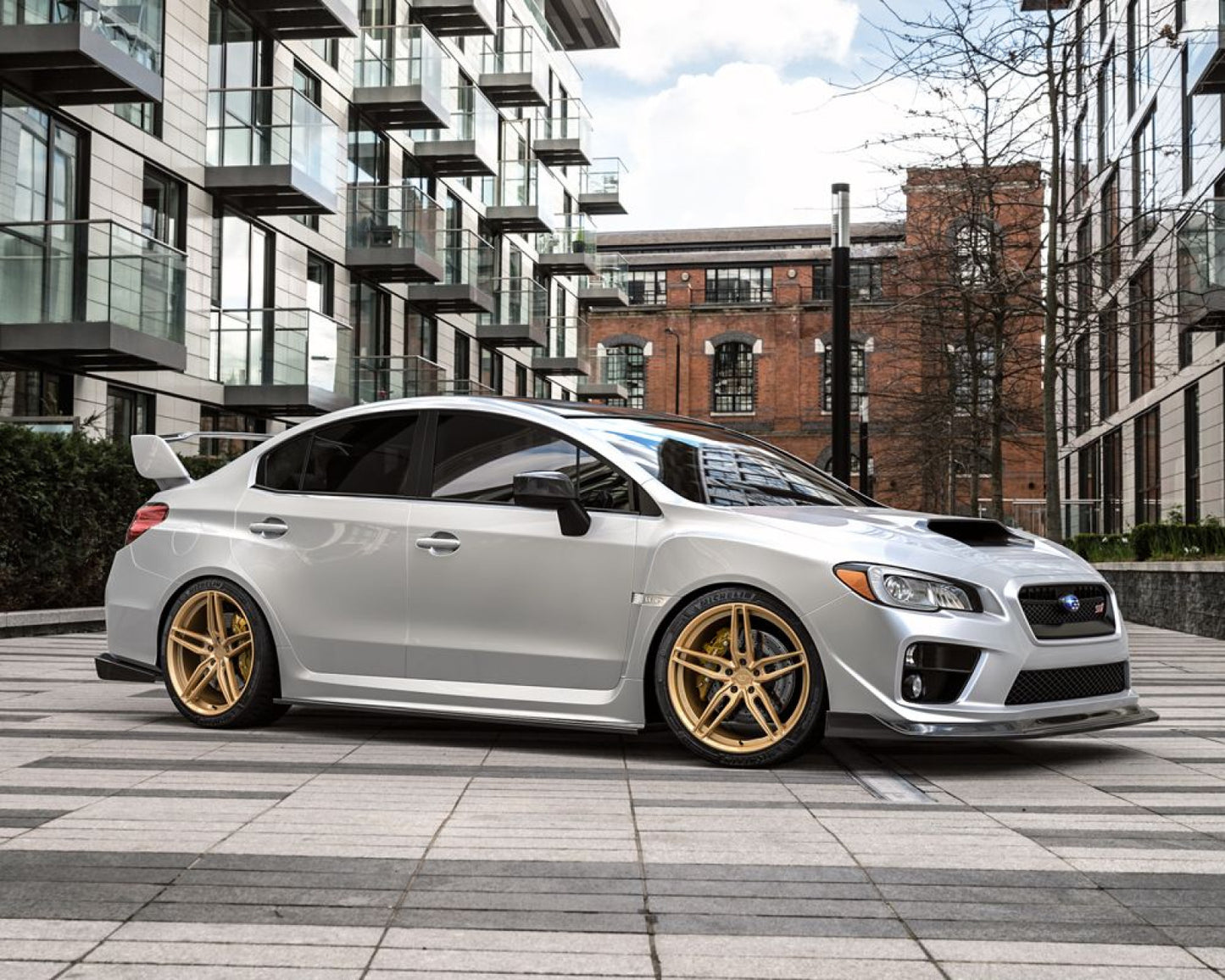 VR Forged D10 Wheel Gloss Gold 18x9.5  40mm 5x114.3