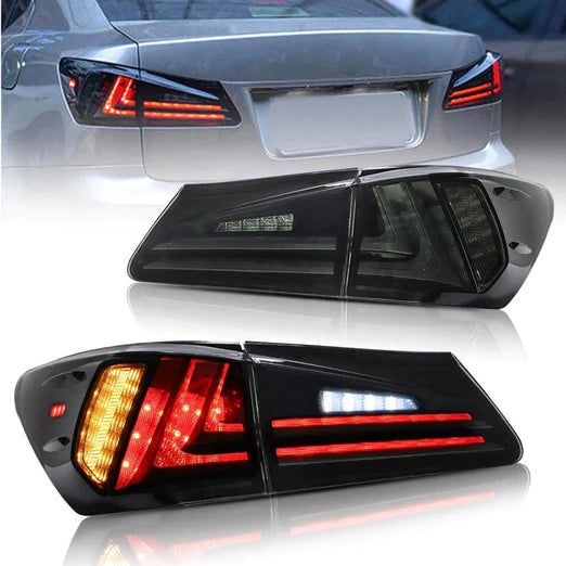 Full LED Tail Lights For Lexus IS250 IS350 2005-2013 ISF 2007-2014