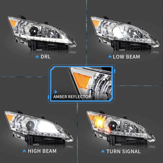 LED Headlights For 2010-2012 Lexus ES350