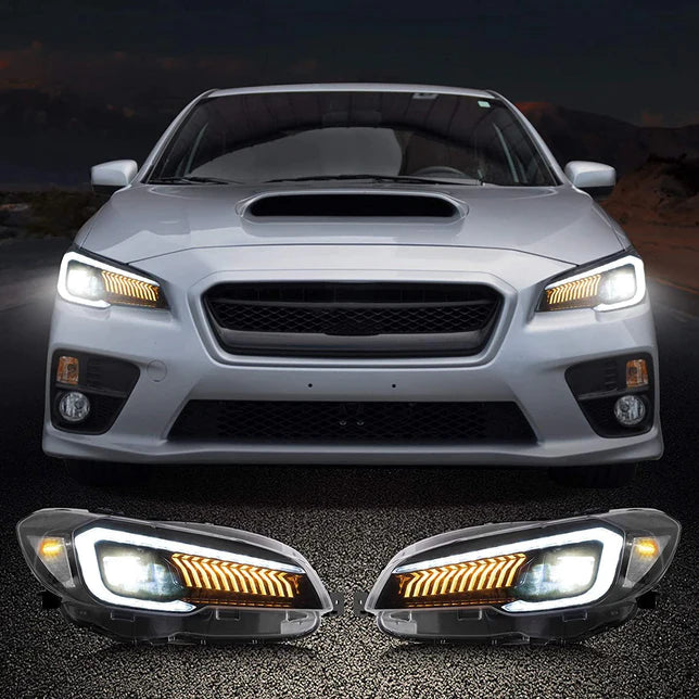 Dual Beam Projector Headlights For Subaru WRX/STI 2015-2021