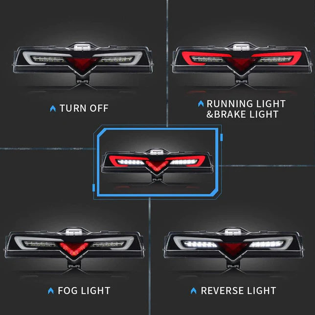 LED Rear Bumper Lights For Toyota 86/Scion FRS/Subaru BRZ 2013-2020