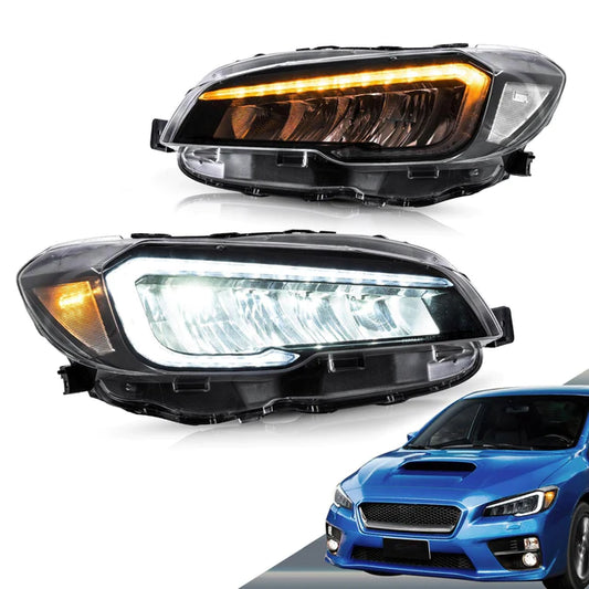 OLM hikari Full LED Reflection Bowl Headlights For Subaru WRX/STI 2015-2021