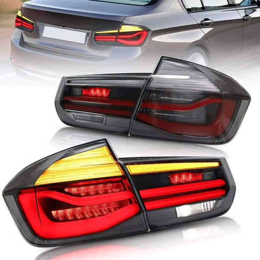 LED Tail Lights For 2012-2015 BMW 3-Series F30 F80 With Sequential Turn Signal