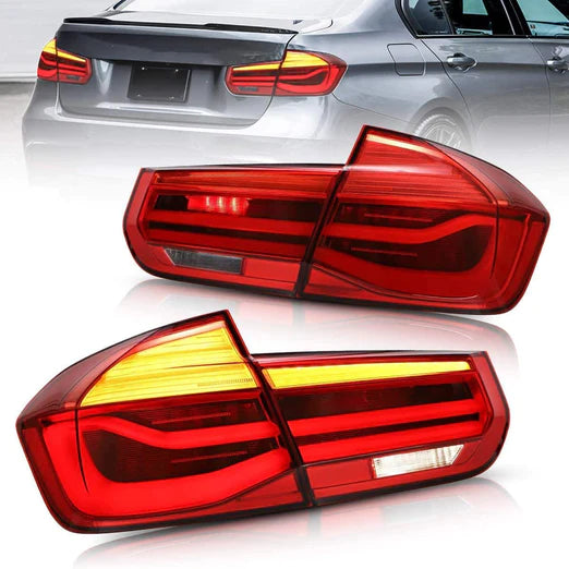 LED Tail Lights For 2012-2015 BMW 3-Series F30 F80 With Sequential Turn Signal