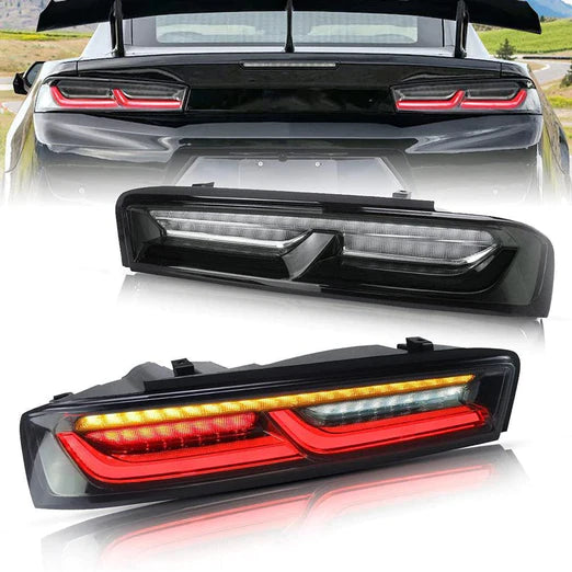 VLAND LED Taillights For Chevrolet Chevy Camaro 2016 2017 2018 with Sequential Switchback Turn Signal