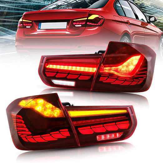 VLAND OLED Tail Lights For BMW 3-Series F30 F35 F80 M3 6th Gen Sedan 2012-2018