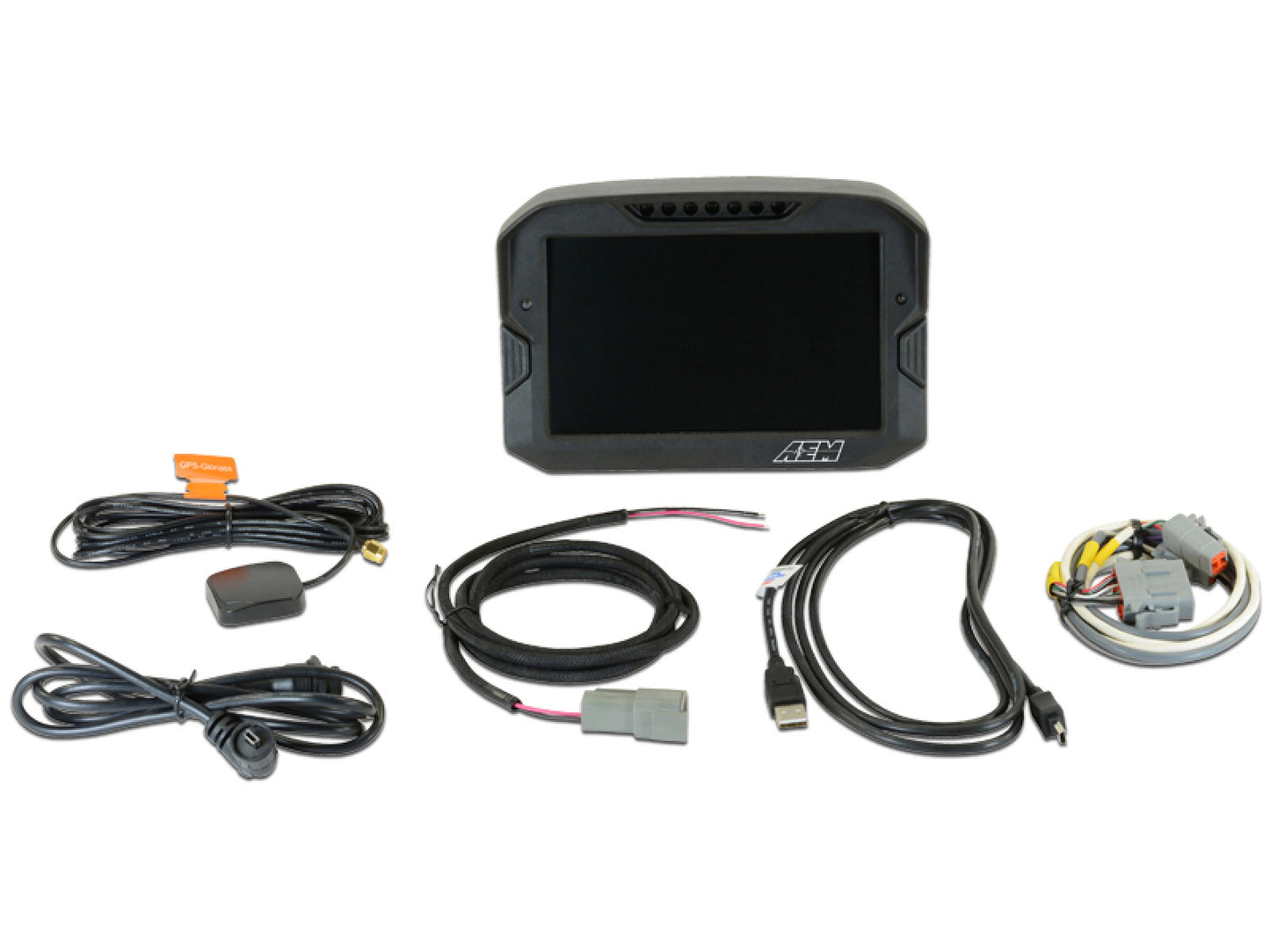 AEM CD-7 Carbon Digital Racing and Logging Dash Display - Logging / GPS Enabled